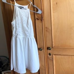 white sun dress